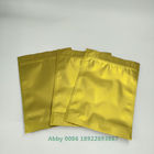 Złoto laminowane aluminiowe torebki z tworzywa sztucznego Opakowanie 25g / 50g / 100g na herbatę