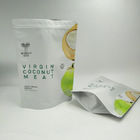 Niestandardowe samoprzylepne torby plastikowe na zamek błyskawiczny Folia aluminiowa na proszek białka odżywczego