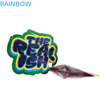 3.5g 7g 14g Ziplock Mylar Bag Żywna folia aluminiowa dla ciasteczek