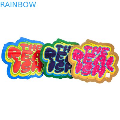 3.5g 7g 14g Ziplock Mylar Bag Żywna folia aluminiowa dla ciasteczek