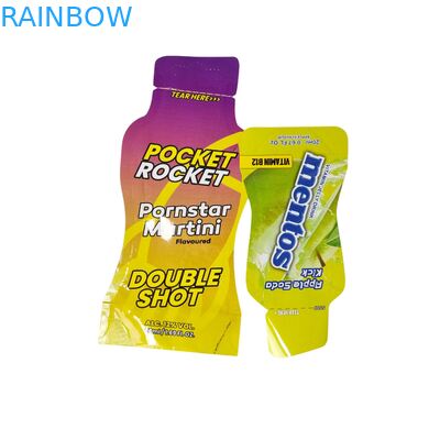 Niestandardowo wydrukowane holograficzne worki Mylar, opakowania biodegradowalne do zakładek z przekąskami