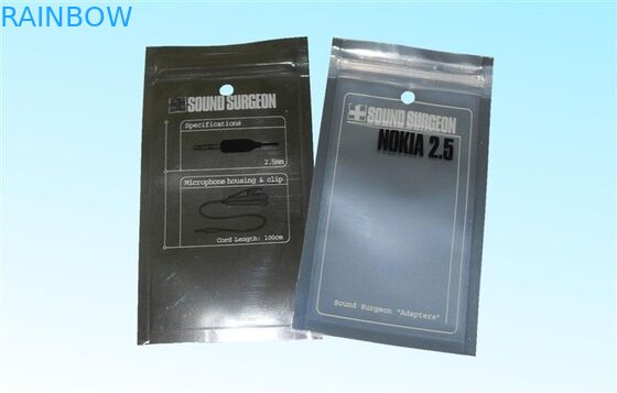 Płaskie / Stand Up Foil Bag Opakowanie PPET / AL / PE dla pakietu kosmetycznego