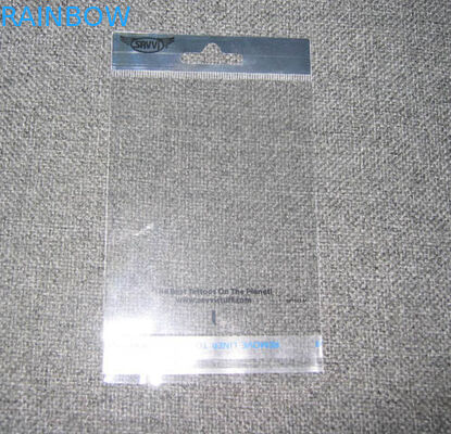 Dostosowane torby OPP / torby nagłówkowe z folią Bopp i folią Cpp