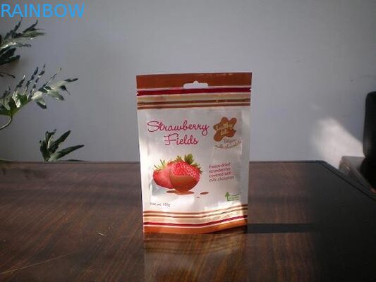 130mic PET / AL / NY / PE Wstań Torby dolnego fałdu z nadrukiem wklęsłym