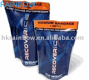 Side Seal Stand up Snack Plastic Packaging Opakowanie z zamkiem do ryżu