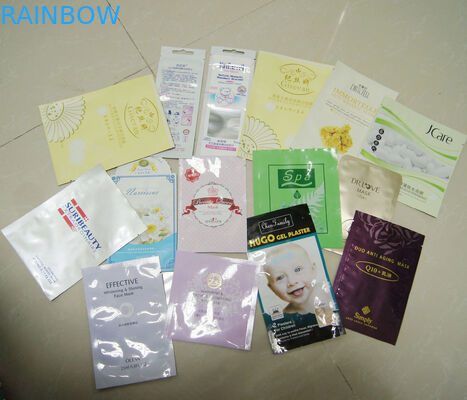 100mic Niestandardowe torby kosmetyczne, 3-boczne, szczelnie zamknięte etui z folii aluminiowej