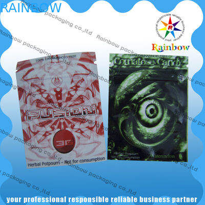 Folia aluminiowa woreczki foliowe z tworzywa sztucznego z trójstronnym uszczelnieniem