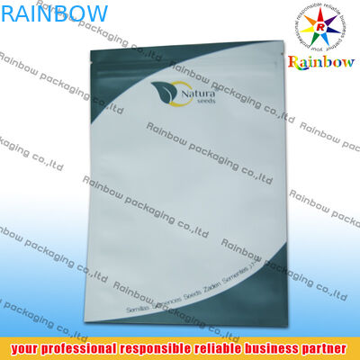 Niestandardowe drukowane torebki herbaty Ziplock Opakowania z boczną folią aluminiową