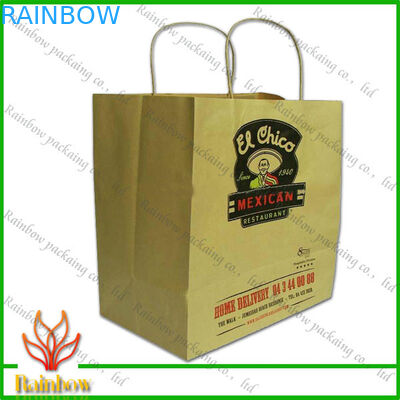 Zabrać papierowe torby na zakupy z uchwytem i pięknym designem