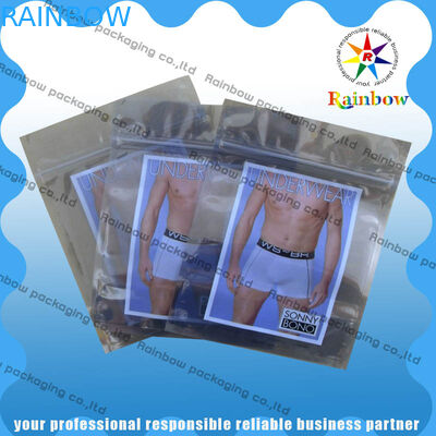 PET / PET / PE Twarda laminowana antystatyczna przezroczysta aluminiowa torba z Ziplock