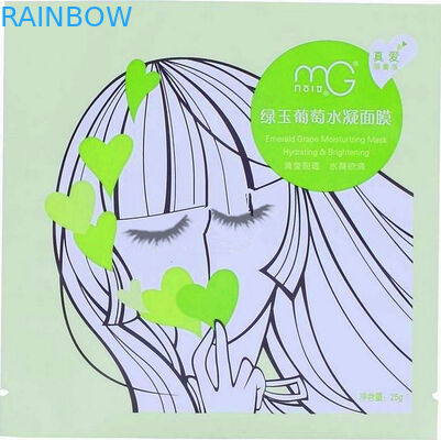 Plastikowa folia aluminiowa Kosmetyczka z nadrukiem do maskowania twarzy Ziplock