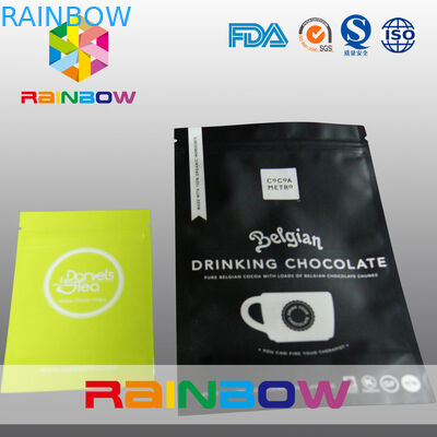 Płaski, trójstronny, zapinany na zamek foliowy z mylarowym otworem