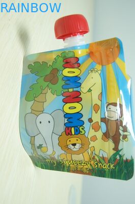 Niestandardowy materiał Żywność dla niemowląt Opakowanie wylewki z folii aluminiowej z pełnym nadrukiem