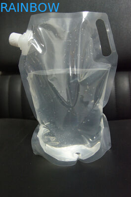 Druk kolorowy Wodoszczelny Wstań Torba do pakowania z wylewem narożnym do Liguid