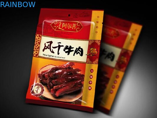 Atrakcyjne stylowe torebki z laminowanym opakowaniem do opakowań 100 Gram Beef Jerky