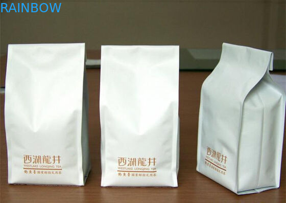 Torebki na herbatę ceramiczną Quad Seal Stand Up Side Gusset