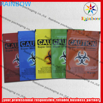 Recykling Kolorowe worki z ziołami Kadzidełka Druk wklęsły