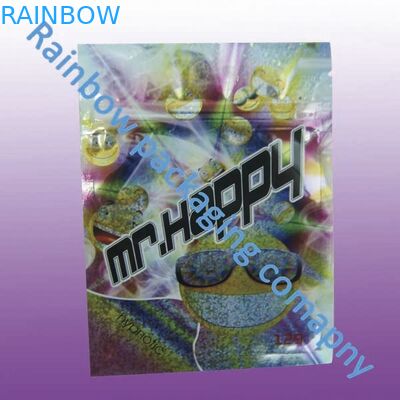 Ziplock Herbal Incense Packaging, spersonalizowane kolorowe torby plastikowe do drukowania