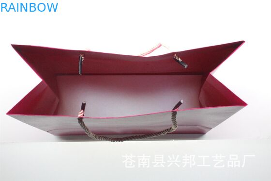 Fantazyjny kolor Dostosowane torby papierowe Papier kraft z nadrukiem logo