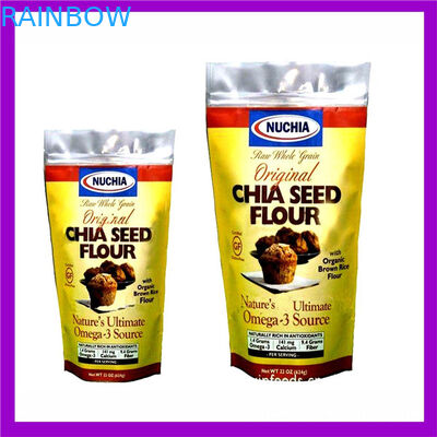 Opakowanie foliowej torebki na suwak, torebka do pakowania ryżu / herbaty w pojemniku Ziplock