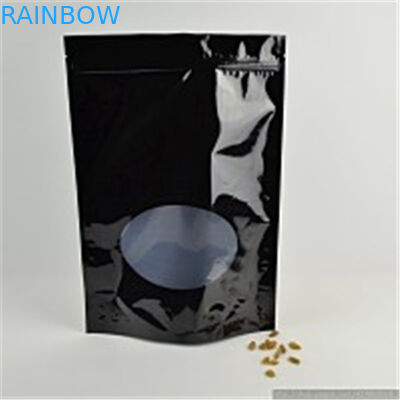 Woreczek z folii aluminiowej na zamek, torby do pakowania orzechów / przekąsek przezroczystych