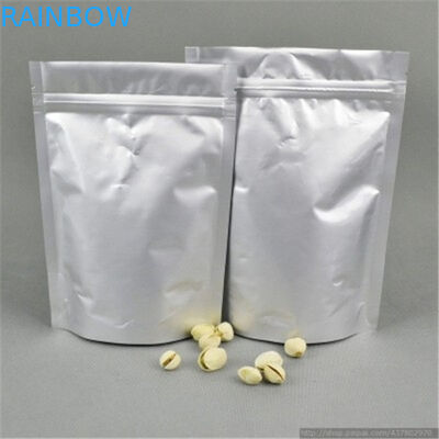 Woreczek z folii aluminiowej na zamek, torby do pakowania orzechów / przekąsek przezroczystych