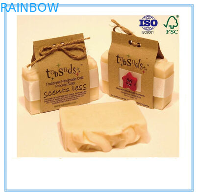 Pudełko na opakowania z papieru z recyklingu, na zamówienie, z nadrukiem z zamknięciem