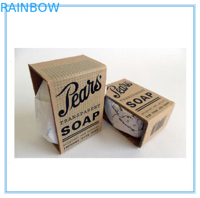 Modne składane pudełko kartonowe na mydło / biżuterię z pokrywką