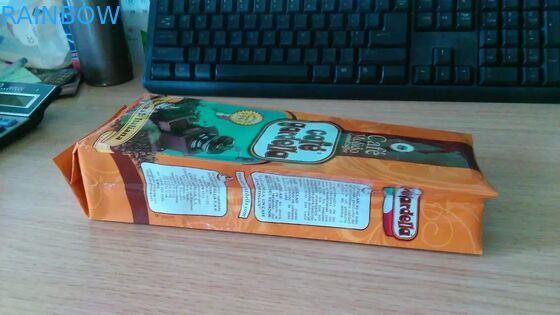 Niestandardowe opakowania z nadrukiem z tworzywa sztucznego, opakowanie z ziaren kawy na suwak