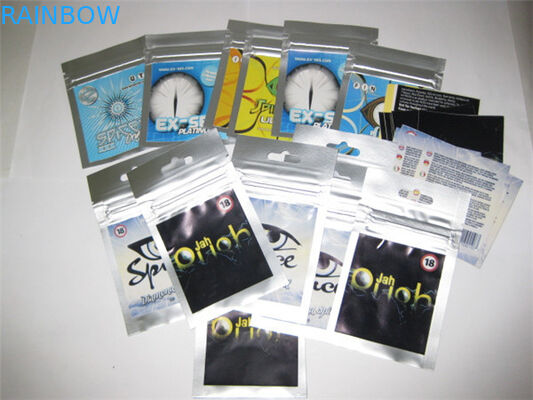 Dostosowane Top Ziplock Herbal Torby na kadzidełka Zipper For Spice Potpourri