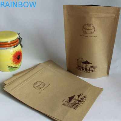 Torby papierowe z recyklingu, papier pakowy w ziarnie kawy