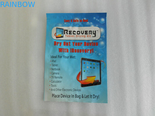 Trzy boczne pieczęcie Drukowanie woreczek foliowy płaski Ziplock dla produktów elektronicznych