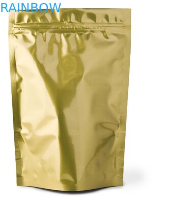 Błyszczący, zwykły, czerwony foliowy woreczek opakunkowy Stand Up For Coffee Bean