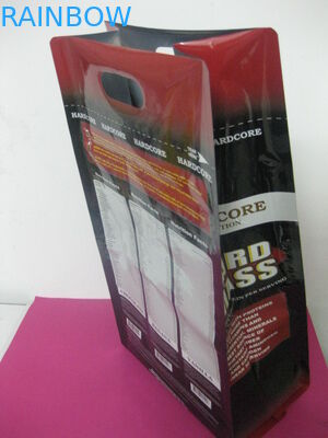 Drukowane opakowania boczne plastikowe woreczków, dziurkacze