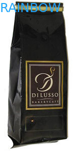 Klasyczne opakowanie z bocznym woreczkiem foliowym, torebka do kawy z matowym czarnym nalotem