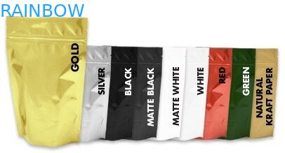 Opakowania do torebek z matowym wykończeniem, torba do pakowania na suwak z kawą Stand Up