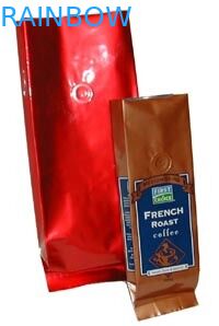 Torebki na herbatę z laminowanymi dolnymi węzłami Opakowania Ziplock Kolorowe matowe wykończenia z nadrukiem