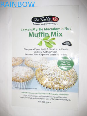 Błyszczący drukowanie opakowań w opakowaniach do przekąsek Laminowane przezroczyste okno