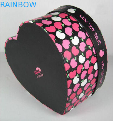 Opakowanie w papierowe pudełko w kształcie serca Stosuje się do prezentu walentynkowego