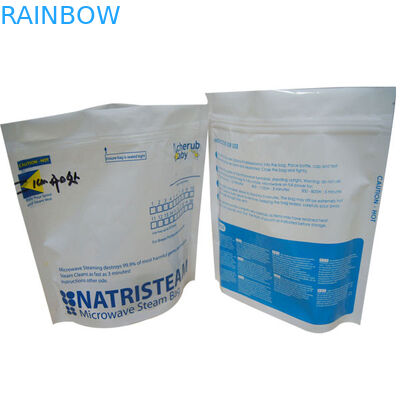 Laminowane worki próżniowe żywności Squrae Bottom Rainbow, strona Gusset