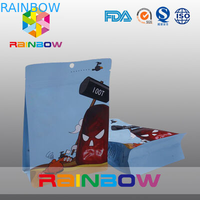 Płaskie dno Resealable Snack Bags With Cartoon Figure For Children