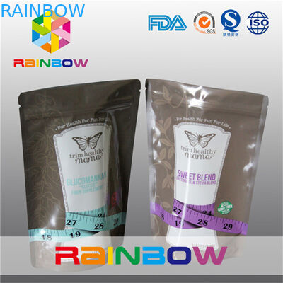 Rozsądne woreczki foliowe z zamkiem do pakowania cukru / żywności