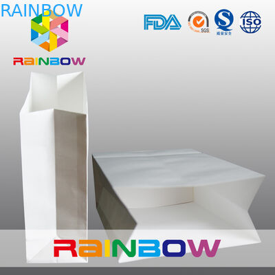 Recycled Square Bottom Dostosowane torby papierowe / torby papierowe z nadrukiem