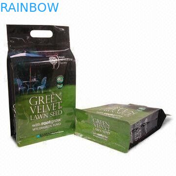 Nietoksyczny plastikowy pojemnik na karmę dla zwierząt z płaskim dnem i uchwytem