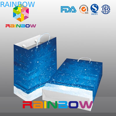 Zjawiskowy projekt Dostosowane torby papierowe z uchwytem na zakupy