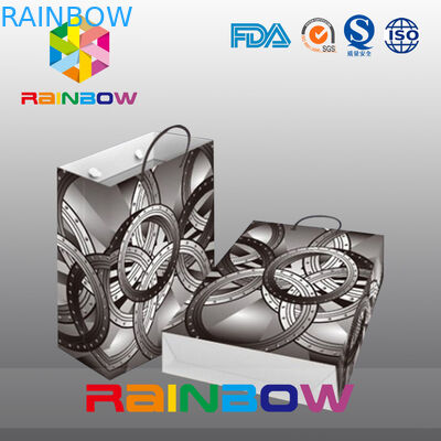 Zjawiskowy projekt Dostosowane torby papierowe z uchwytem na zakupy