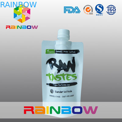 Lekki styl Stand Up Plastikowa saszetka z wylewką na sok niemowlęcy