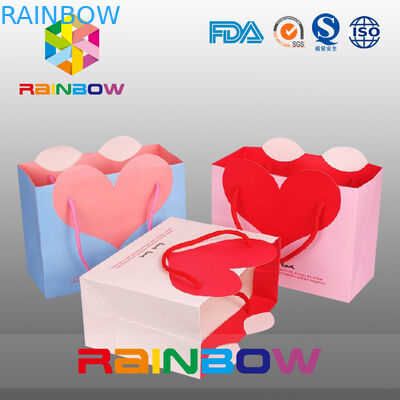 Moda Kolorowe drukowanie dostosowane torby papierowe / Snack Kraft papierowa torba na prezent