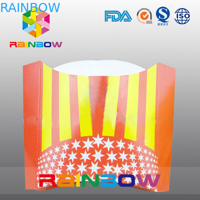 Biodegradowalny papier toaletowy jednorazowego użytku Opakowanie francuskiego fryt