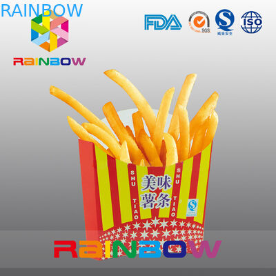 Biodegradowalny papier toaletowy jednorazowego użytku Opakowanie francuskiego fryt